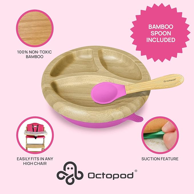 Abiie Octopod Bamboo Dish - Image 2