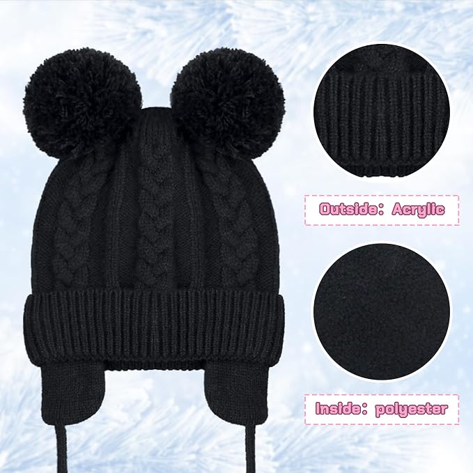 Duoyeree Toddler Winter Hat - Image 5