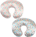 Satin Nursing Pillow Cover Set 2 Pack Ultra Soft Silk Compatible by Unknown