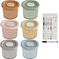 Moonkie Silicone Baby Food Containers | 4 oz Baby Food Storage Jars by Moonkie