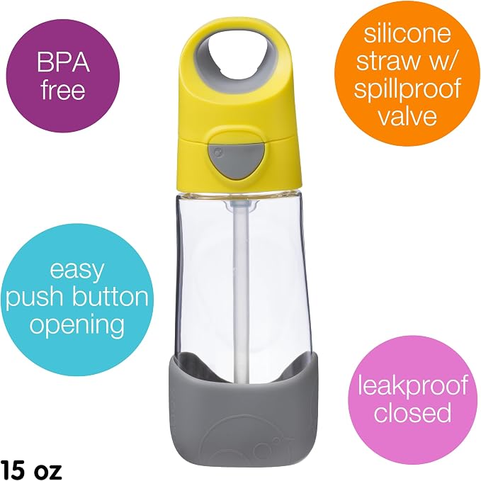 b.box Kids Water Bottle – Tritan Toddler Drink Bottle - Image 3