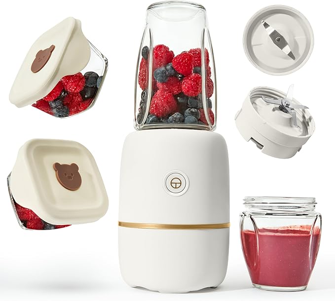 Bubble Blender, Baby Food Maker & Puree Blender by Kwiplee