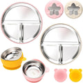 Stainless Steel Baby Plate and Bowls by MISSLILI