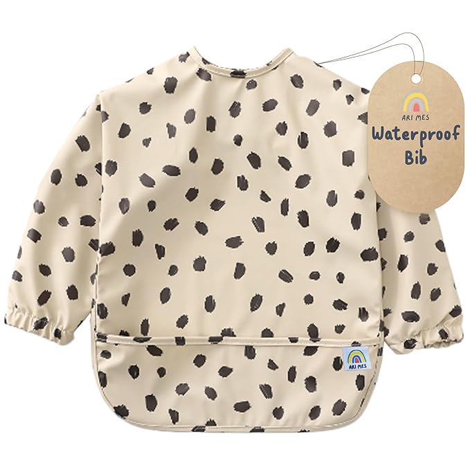 ARI MES Long Sleeves Waterproof Baby Bibs by ARIMES