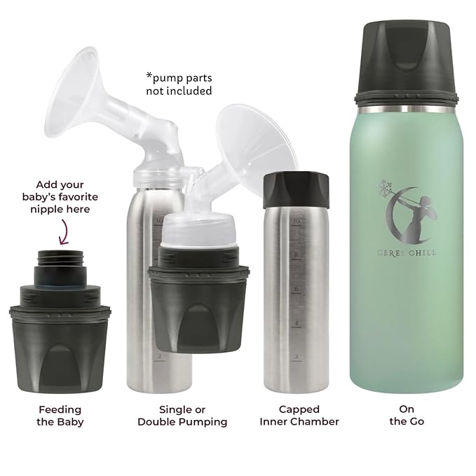 CERES CHILL OG Breastmilk Chiller, Reusable Storage Container, Connects w/Most - Image 2