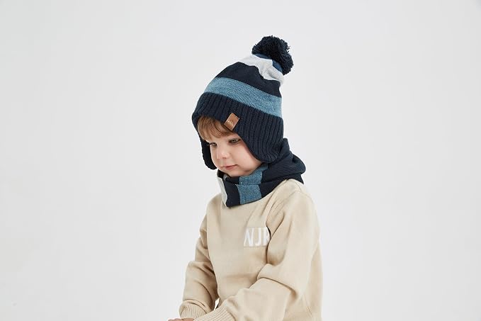 Moon Kitty Baby Boys Hats Toddler Beanies - Image 3