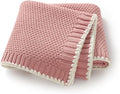 Neiwech Baby Blanket Knit Cozy Soft Lightweight Crib Stroller Nursery Receiving by Neiwech