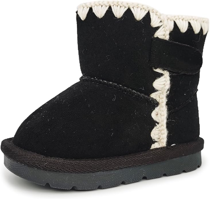 Baby Boots Winter Snow Booties Infant Boys Girls Outdoor Warm Shoes - Image 5