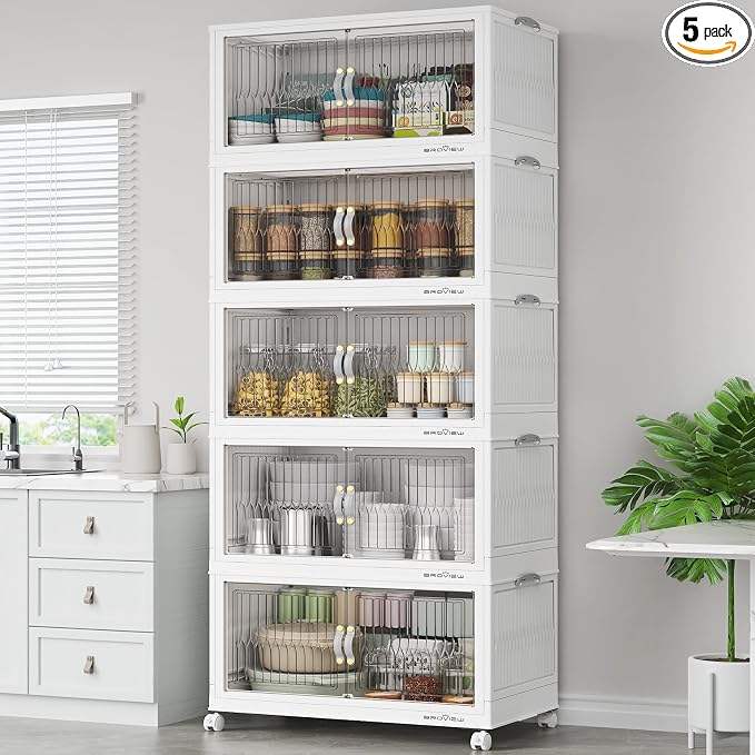 BROVIEW 500Qt Stackable Storage Bins by BROVIEW-EnjoytheArtofLife