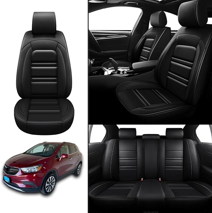 Seat Covers for Buick Encore 2013-2022 | 5-Seats Leather Seat Covers - Image 2