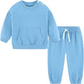 Fullfamous Baby and Toddler Boys 100% Cotton 2 Piece Long Sleeve Sweatshirt and by Fullfamous