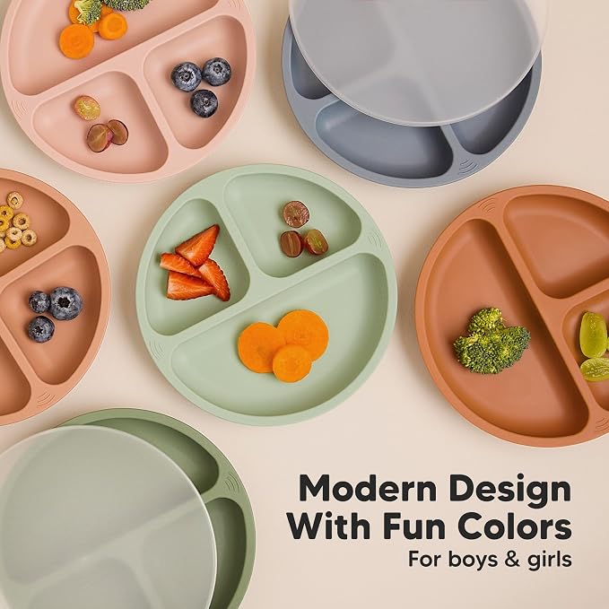 KeaBabies Suction Plates with Lids - Image 9