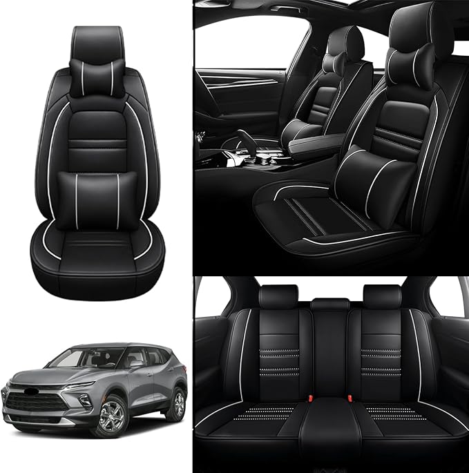 Car Seat Covers for Chevy Blazer 2019-2025 | 5-Seats Seat Covers, Waterproof - Image 2