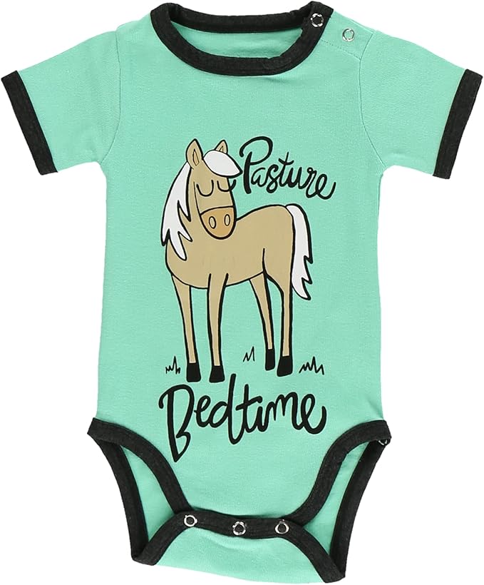 Lazy One Cute Unisex Baby Bodysuit, Cute Animal Designs, 6-18 Months by LazyOne