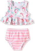 Aalizzwell Toddler Baby Girl Bathing Suit Two Piece Swimsuit Bikini Beach Wear by Aalizzwell