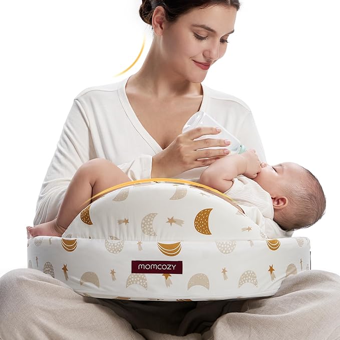 Momcozy Innovative Safety Fence Nursing Pillow by Momcozy