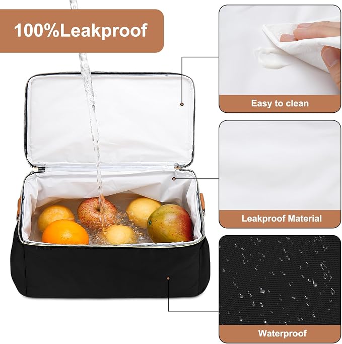 Breastmilk Cooler Bag with 6 Ice Pack, Wearable Breast Pump Bag Compatible with - Image 3