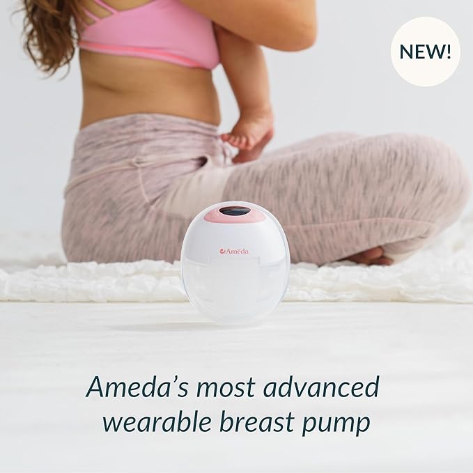 Ameda GLO Wearable Breast Pump | Wearable Breastfeeding Pump | Hands Free - Image 2