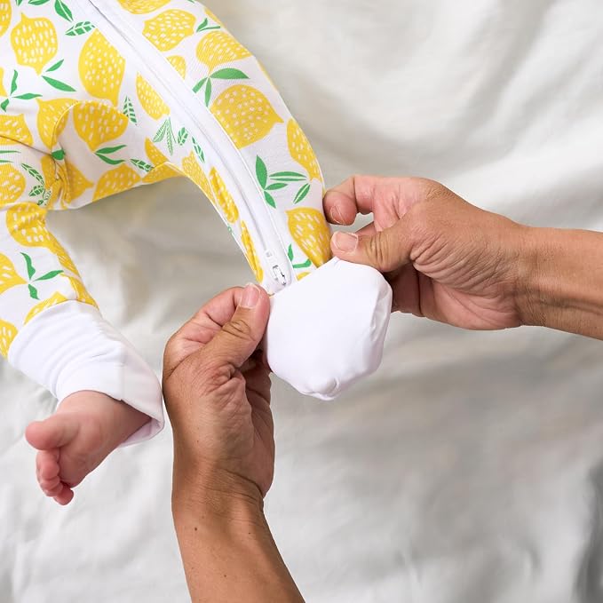 Little Sleepies Pajamas for Baby Boys & Girls, Viscose from Bamboo Baby Pajamas - Image 7