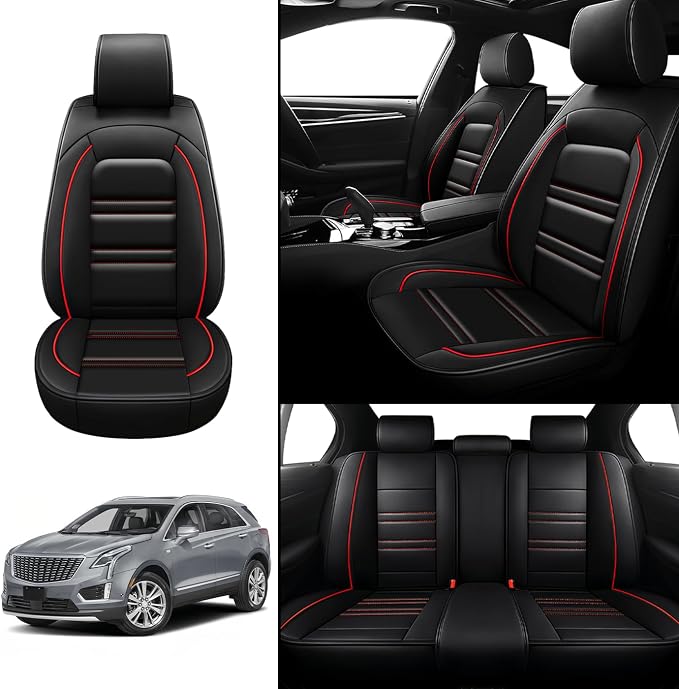Seat Covers for Cadillac xt5 2017-2025 | 5-Seats Leather Seat Covers - Image 2