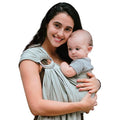 Nalakai Ring Sling Baby Carrier, Soft Linen Baby Sling, Baby Wrap, and Giving by NALAKAI