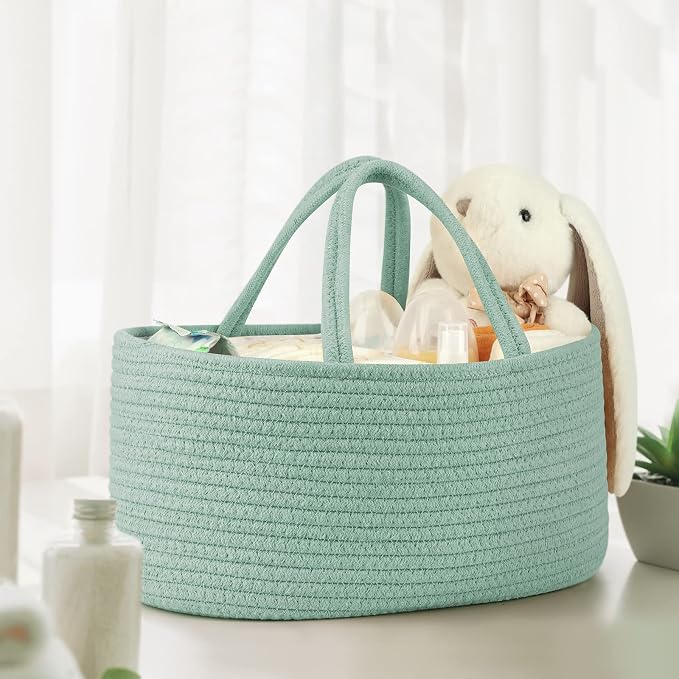 Maliton Diaper Caddy Organizer for Baby, Portable Diaper Storage Organizer for - Image 5