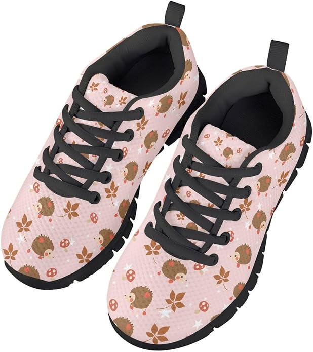 MARSVOVO First Shoes for Walking Boy Girl Athletic Lightweight Flexible Lace-up - Image 3
