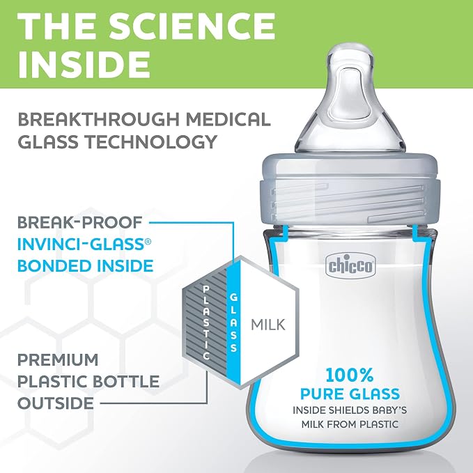 Chicco Duo 5oz. Hybrid Baby Bottle - Image 3