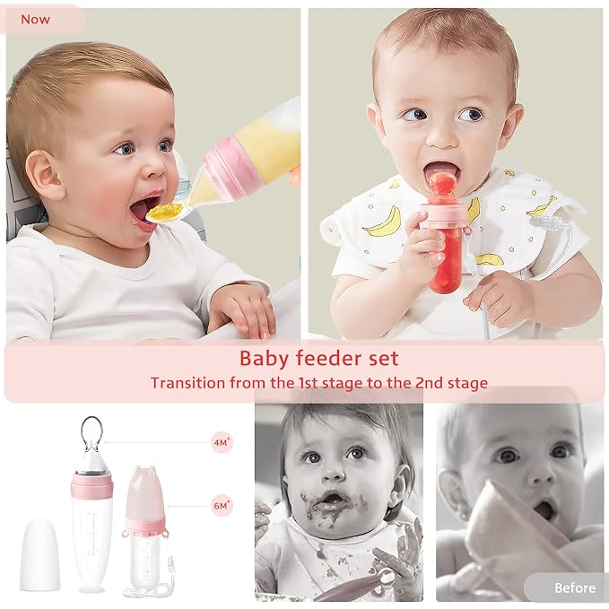 Termichy Baby Food Dispensing Spoon: Squeeze Feeder Dispenser - Image 4