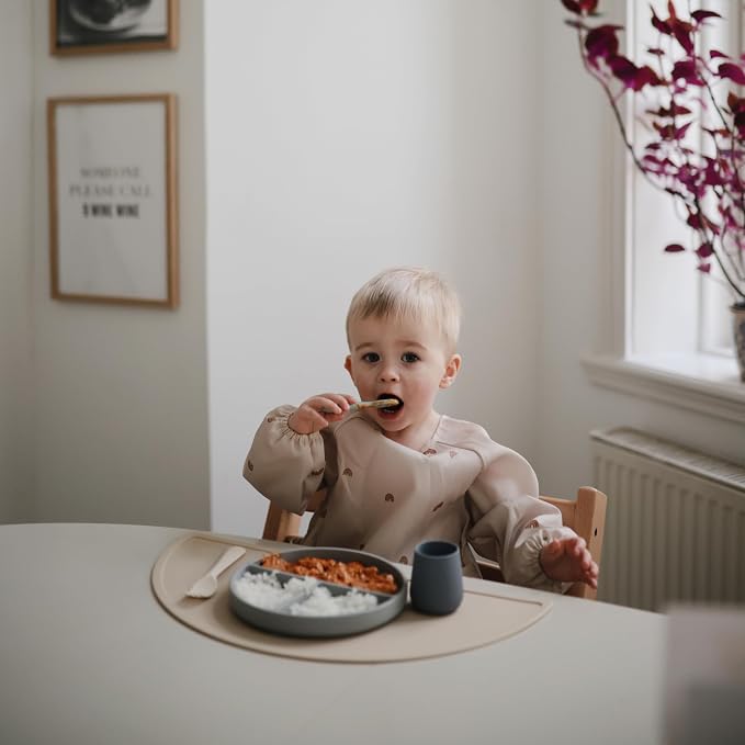 mushie Silicone First Feeding Baby Spoons | 2 Pack - Image 5