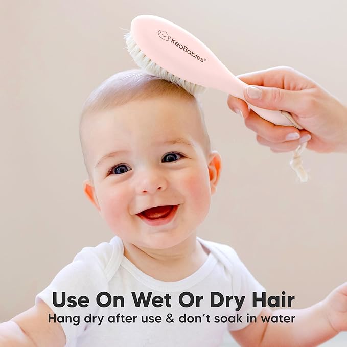 Wooden Baby Hair Brush - Image 6