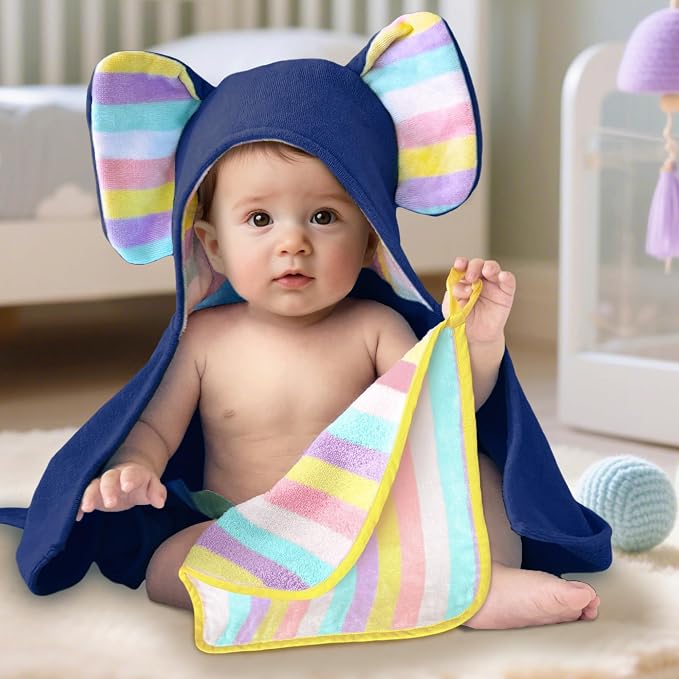VOOVA & MOVAS Thick Baby Hooded Bath Towel - Image 5