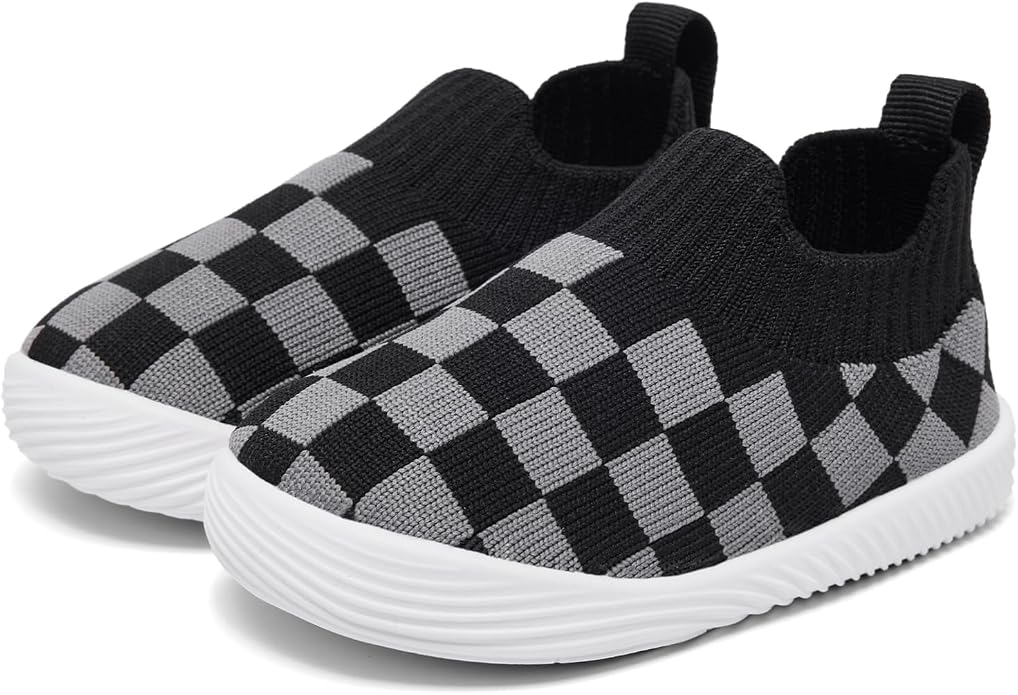 MORENDL Baby Toddler Walking Socks Non-Slip Breathable Unisex Casual Sneakers by MORENDL