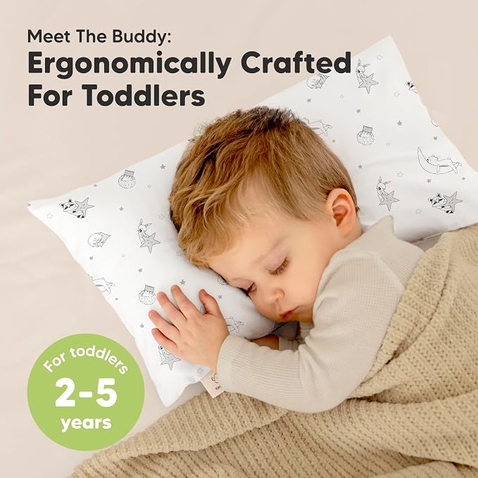 Toddler Pillow with Pillowcase - Image 2