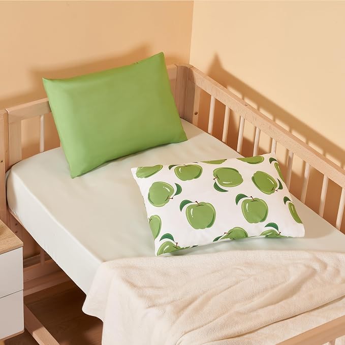 TILLYOU Toddler Pillowcases 13 x 18 Travel Pillow Case 2 Pack, Kids Pillowcases - Image 6
