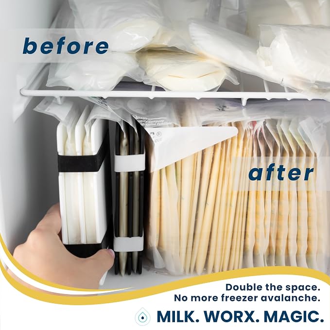 Freeze It Flat Breast Milk Storage Bag Freezer Organizer - Image 2