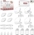 Pump Parts Compatible with Spectra S1/S2/9 Plus Breastpump, 4 Set Replacement by afontoto
