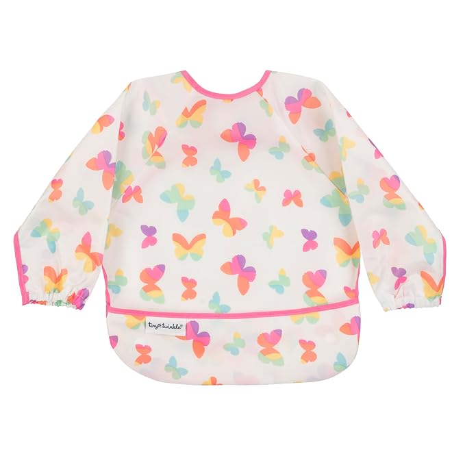 Tiny Twinkle Long Sleeve Bib for Babies & Toddlers – Waterproof Smock Bib for by TinyTwinkle