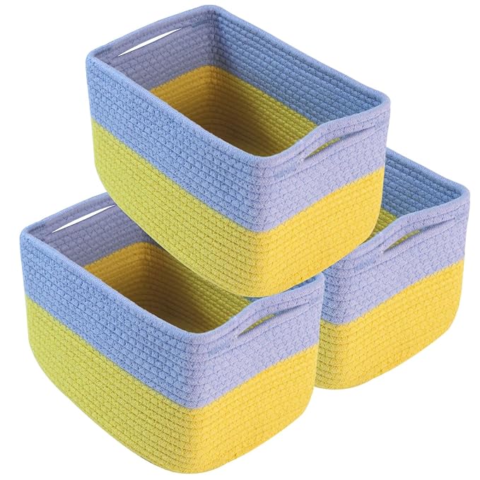 Hopegiver 3 Pack Storage Baskets by HOPEGIVER