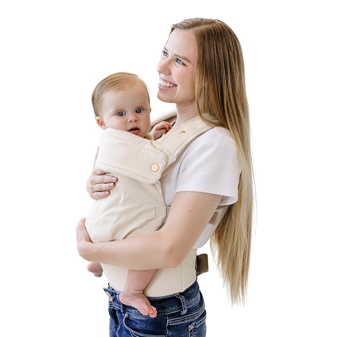 Ava & Oliver Essential Baby Carrier – Ergonomic, Hip-Healthy Soft Structured by avaoliver