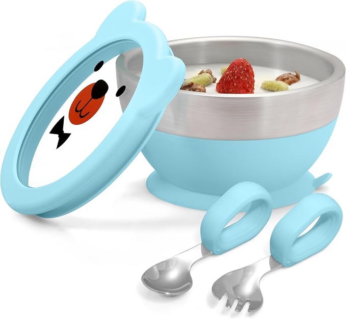MR. CHOU Suction Baby Bowl Set by MRCHOU