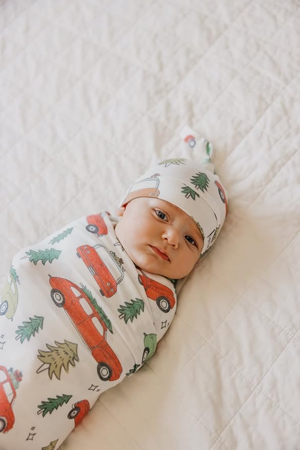 Copper Pearl Large Premium Knit Baby Swaddle Receiving Blanket Griswold - Image 4