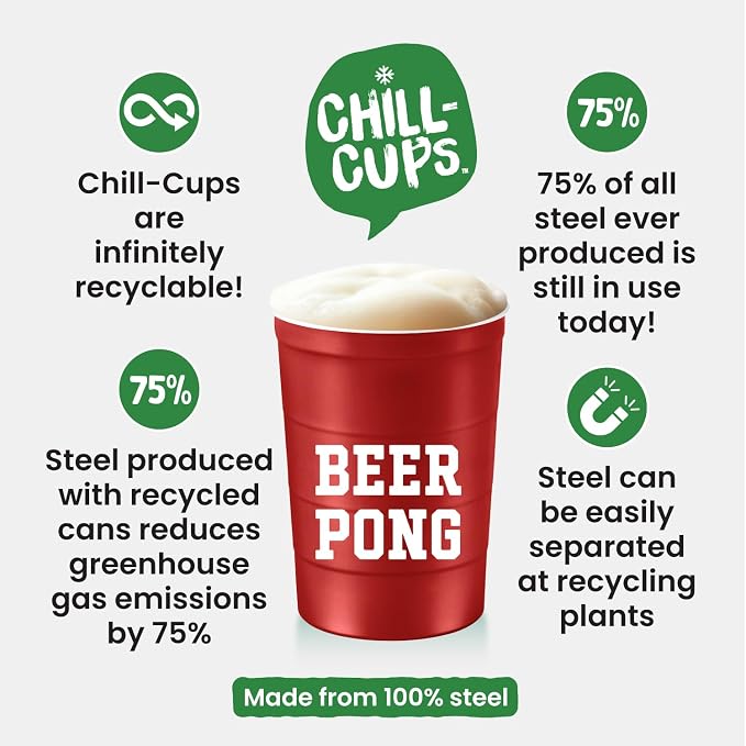 16 oz. Party Cup 'Beer Pong' Drinking Game Design - Image 5