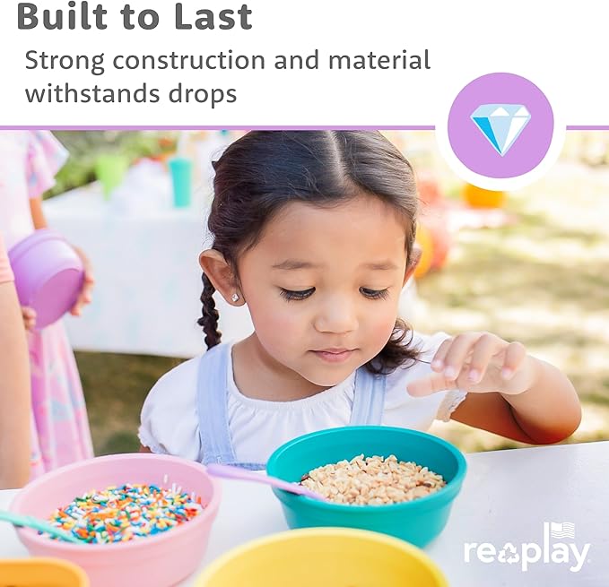 Re-Play 12 oz. Toddler Bowls Set of 4 - Image 5