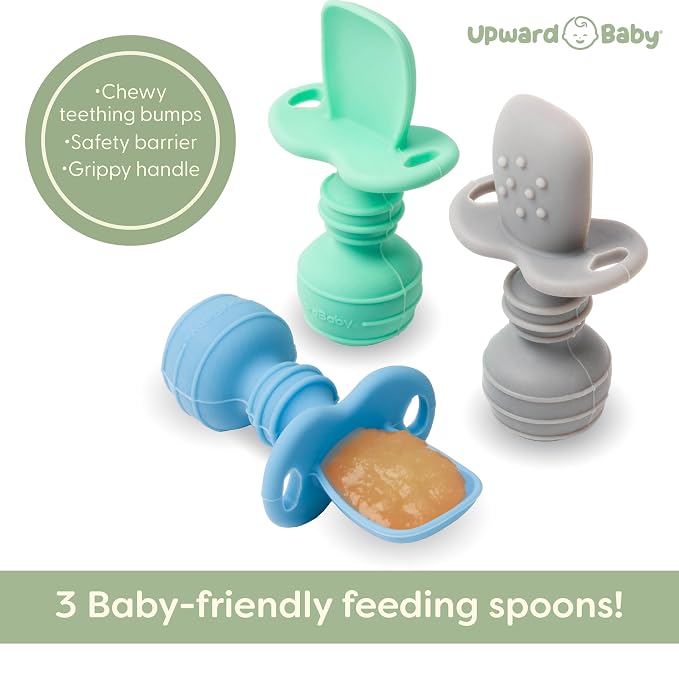 UpwardBaby Baby Spoons Self-Feeding - Image 2