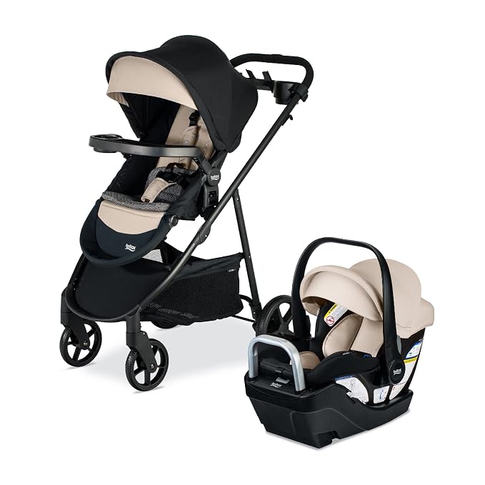Britax Willow Brook S+ Baby Travel System, Infant Car Seat and Stroller Combo - Image 8