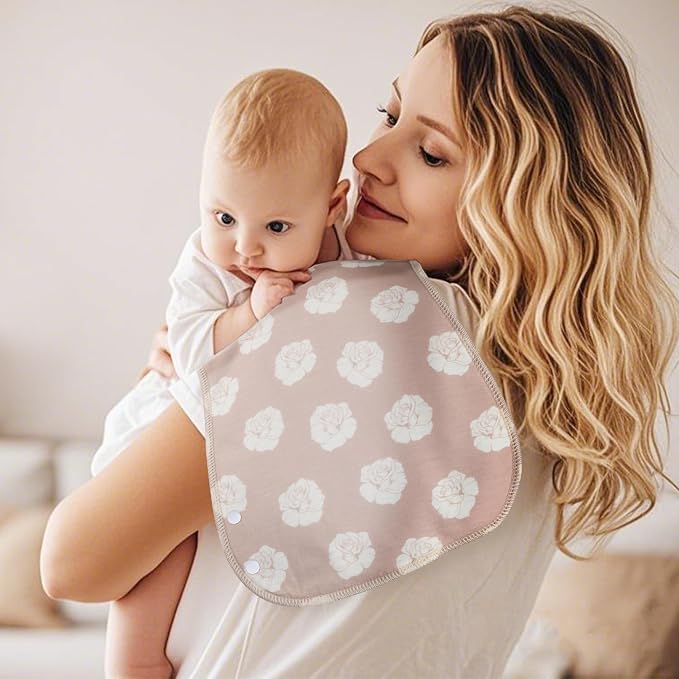 2-in-1 Burp Cloths and Baby Bibs - Image 8