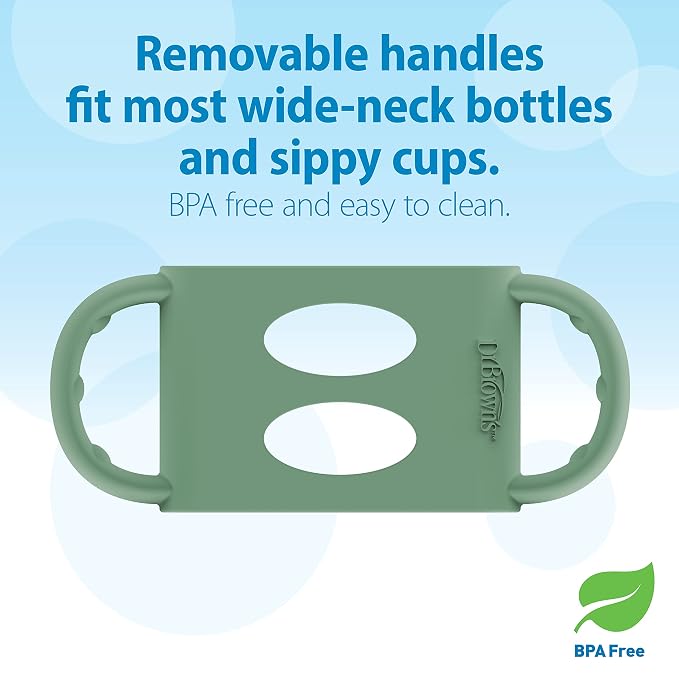 Dr. Brown's Milestones Wide-Neck Sippy Spout Bottle - Image 4