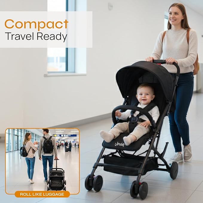Jovial Lightweight Travel Baby Stroller - Image 5