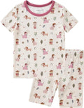 pureborn Baby Toddler Kids Viscose from Bamboo Pajamas Set Pjs 2pcs 18M-8Y by pureborn